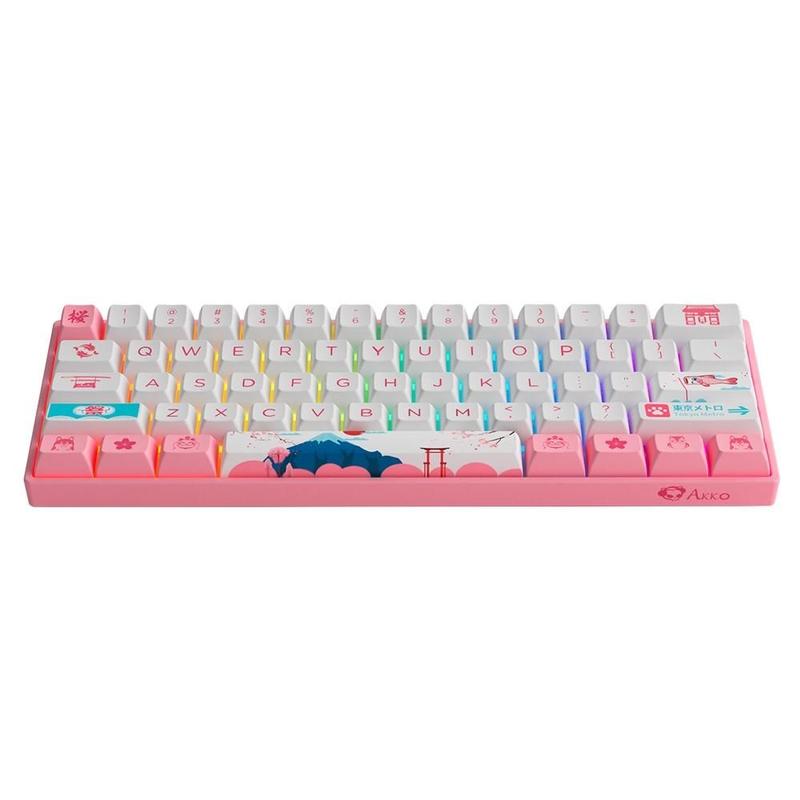 Teclado Mecânico Gamer Akko 3061S World Tour Tokyo OSA R2, Switch